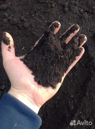 Чернозем, навоз, конский перегной в мешках