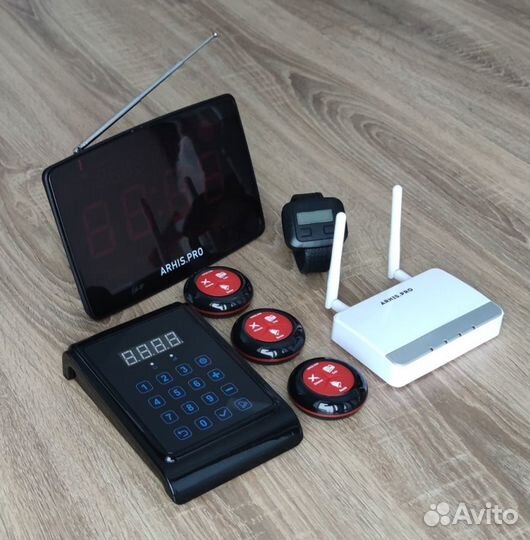 Кнопка вызова медперсонала, персонала, врача, часы