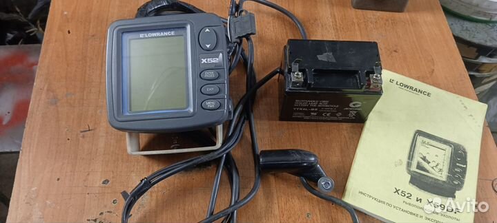 Эхолот lowrance Х52