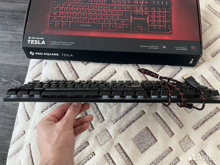 Игровая клавиатура red square tesla