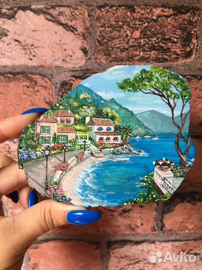 Рисунки на спилах кипариса