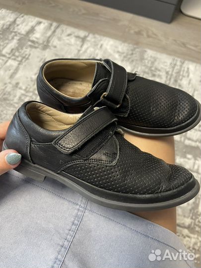 Полуботинки натуральная кожа