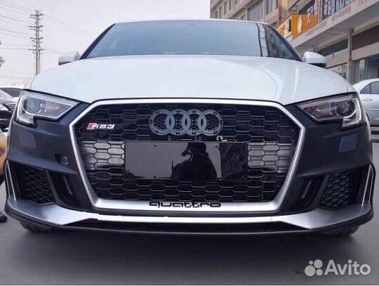 Audi A3 8V бампер передний RS3 рестайлинг