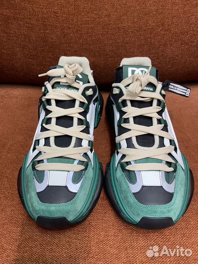 Кроссовки Dolce Gabbana Airmaster зелёные 42,5