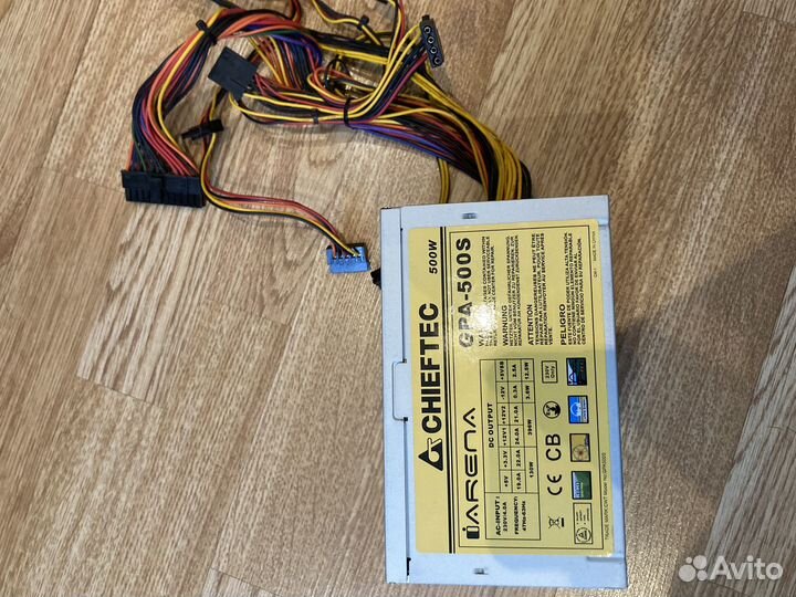 Блок питания chieftec gpa-500s 500w