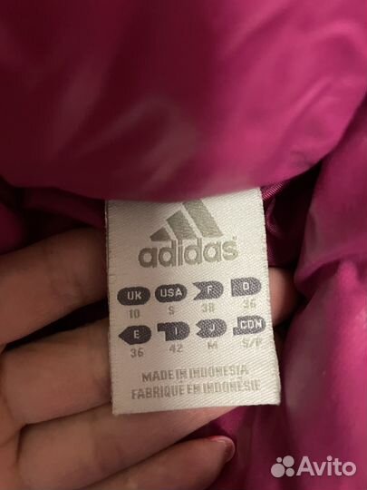 Куртка пуховик adidas original