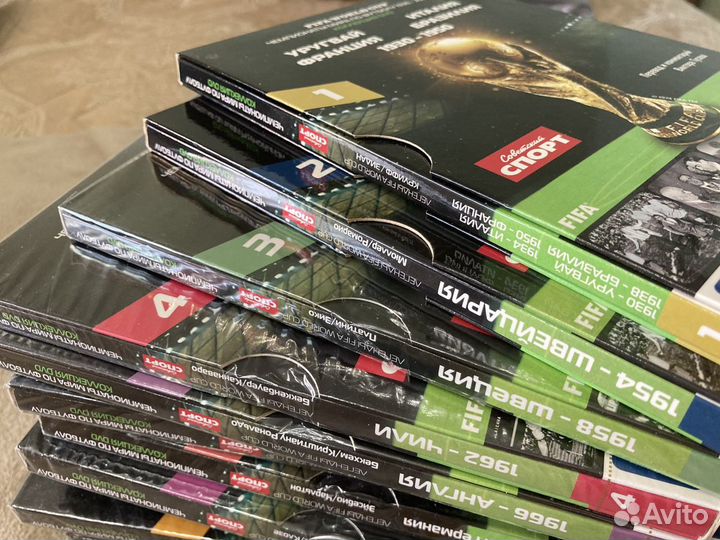 FIFA World Cup коллекция DVD нов