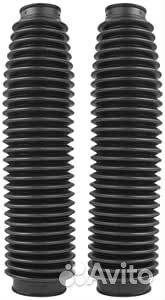 Гофры вилки универсальные 350x41x58 черные