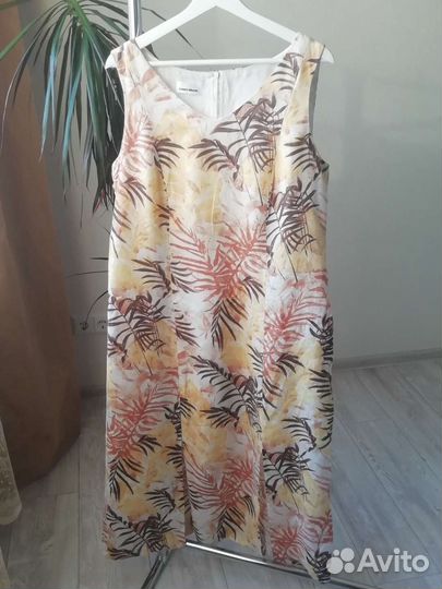 Платье летнее хлопок. 50 размер