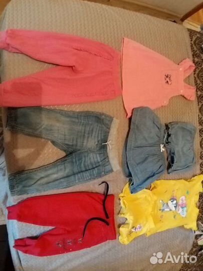 Детские вещи пакетом для девочек
