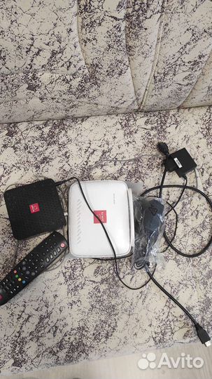 Wifi роутер и приставка дом ру