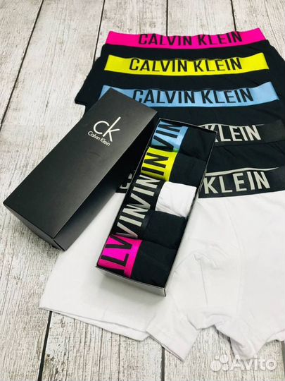 Calvin klein Трусы мужские боксеры хлопок