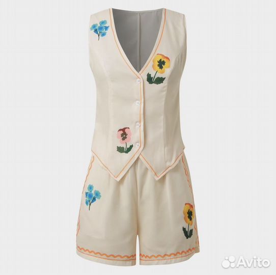 Костюм летний шорты топ