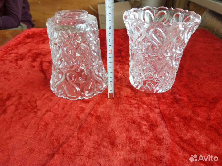 Плафон люстра бра светильник стекло хрусталь СССР