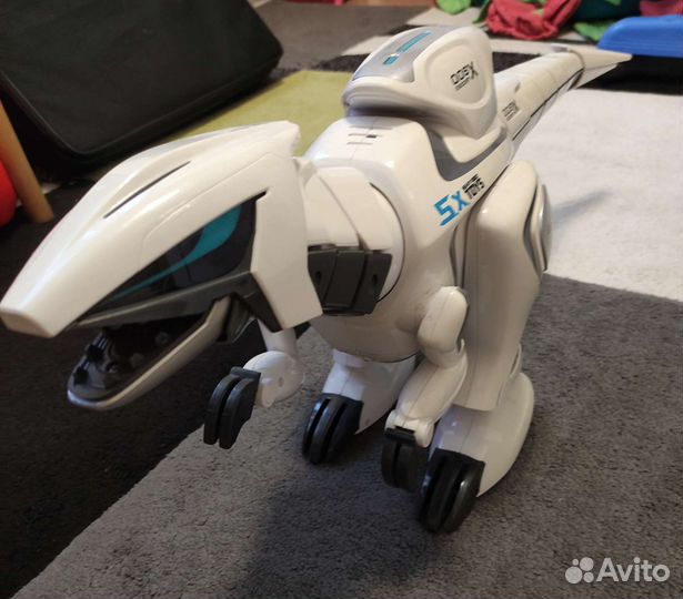 Игрушка робот-динозавр с пультом