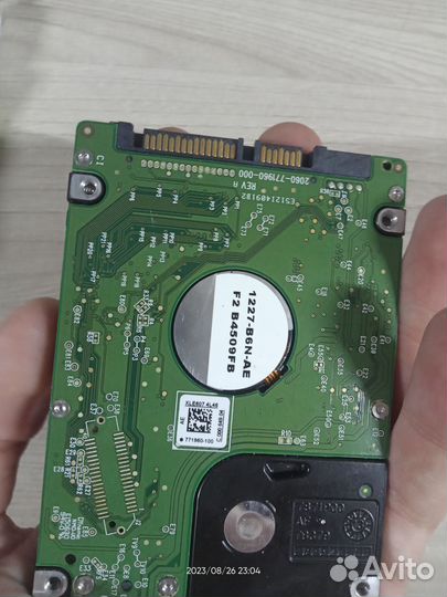 HDD 1Tb для ноутбука Western Digital Blue