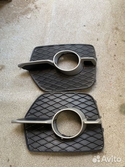 Заглушка птф бмв x6 e71 окантовка