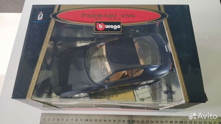 Модель Bburago 1 18 ferrari 456 GT 1992
