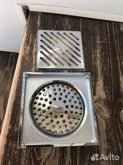 Трап для душа gappo латунь вертикальный