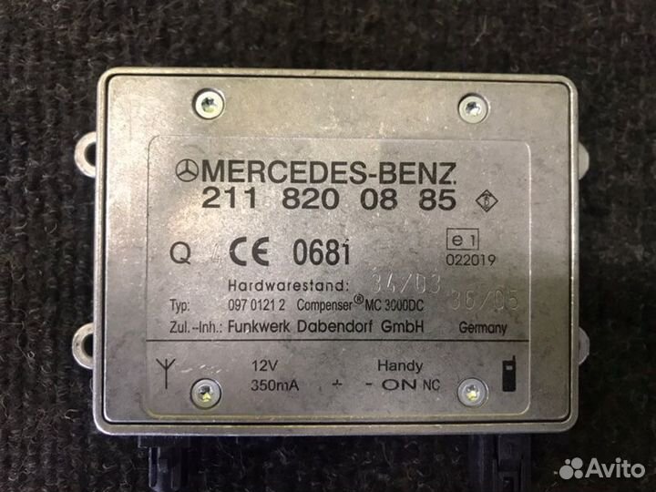 Усилитель антенны Mercedes Ml W164 OM642.940 2005