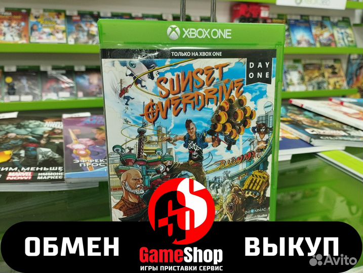 Sunset Overdrive для Xbox Б.У