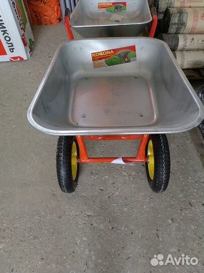 Тачка строительная 2-х колесная