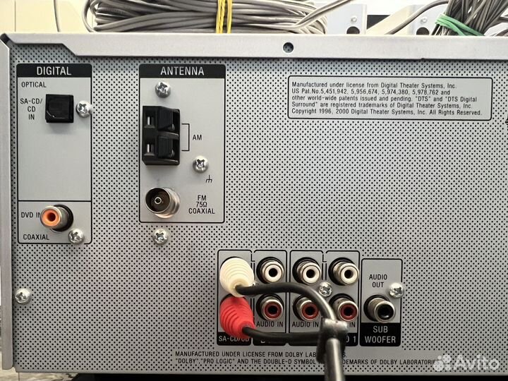 Домашний кинотеатр sony STR-K670P + DVD DVP- NS32