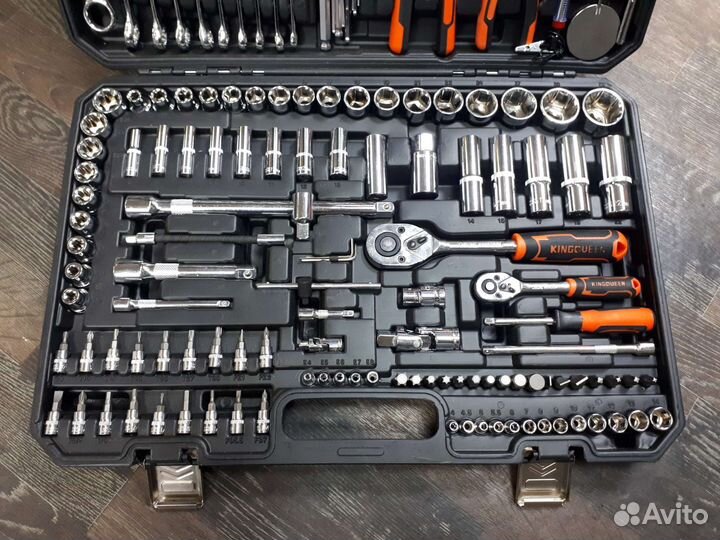 Набор инструментов 142 предмета KingQueen
