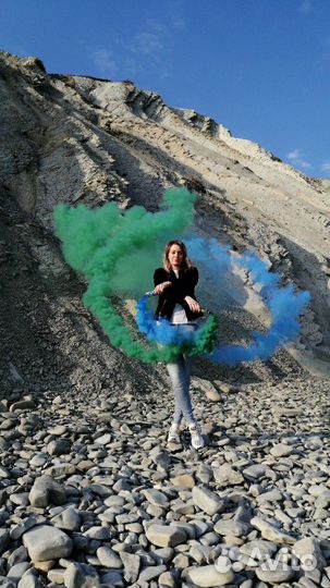 Набор цветных дымов