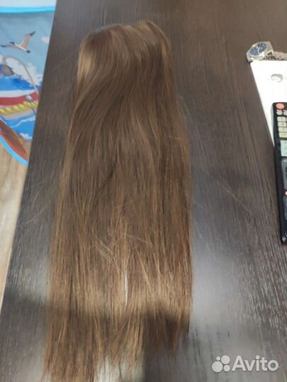 Волосы на заколках новые