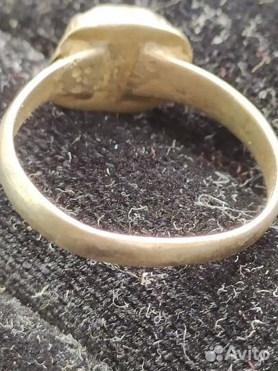 Кольцо серебро античное