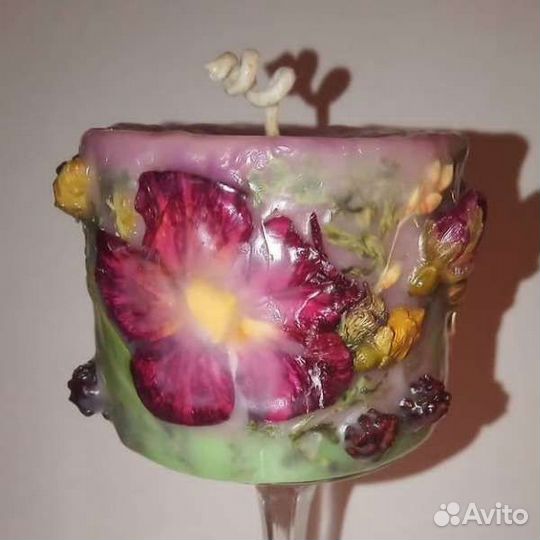 Мастер класс ботанические свечи