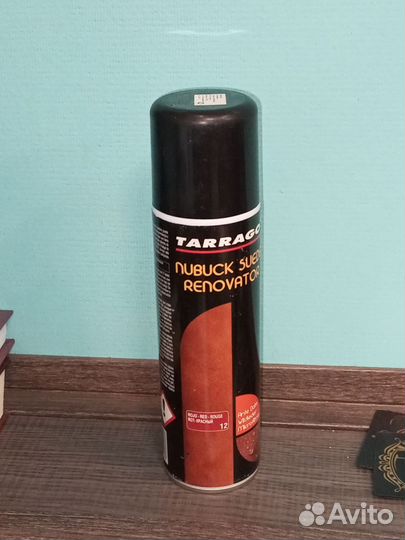 Tarrago Краситель для замши красный RED