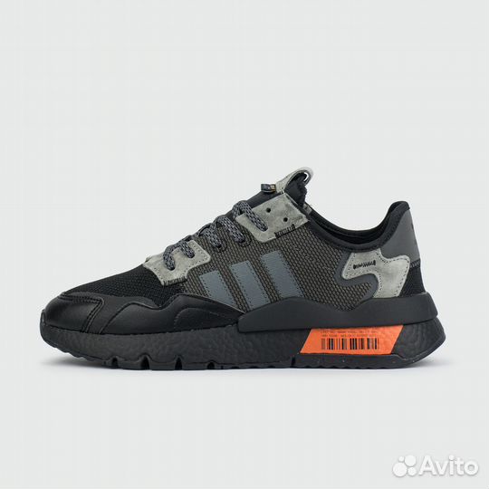 Кроссовки Adidas Nite Jogger Black Grey virt