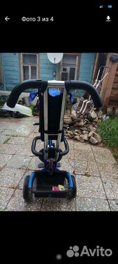 Детский 3х колесный велосипед Lexus с ручкой