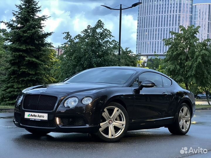 Bentley Continental GT 4.0 AT, 2012, 86 000 км