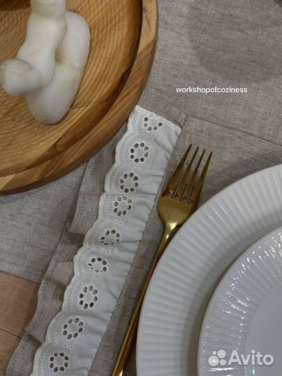Скатерть дорожка + салфетки сервировочные