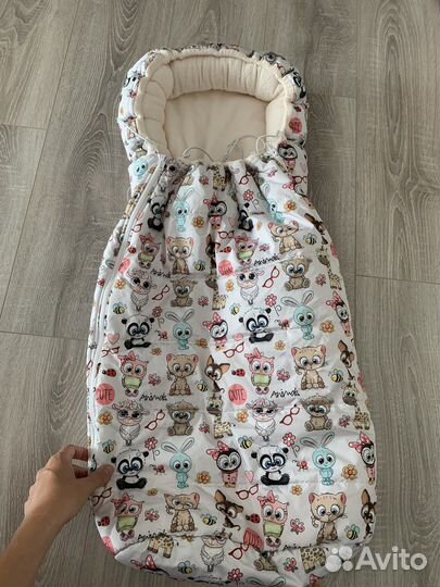 Теплый конверт в коляску