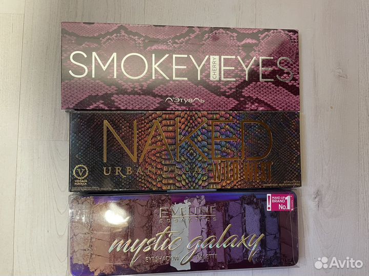 Новые палетки теней Eveline Лэтуаль