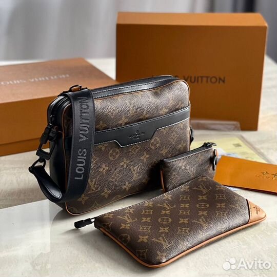 Мужская сумка Trio Messenger LouisVuitton