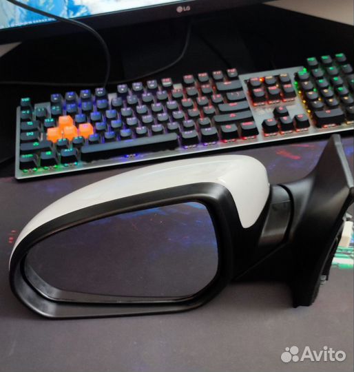 Зеркало заднего вида левое kia rio 3