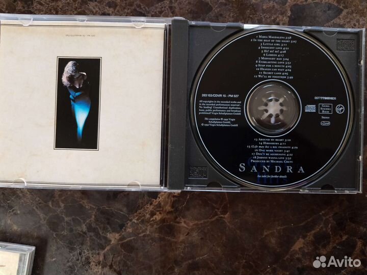 Cd диски певицы Sandra пр-т во Германия