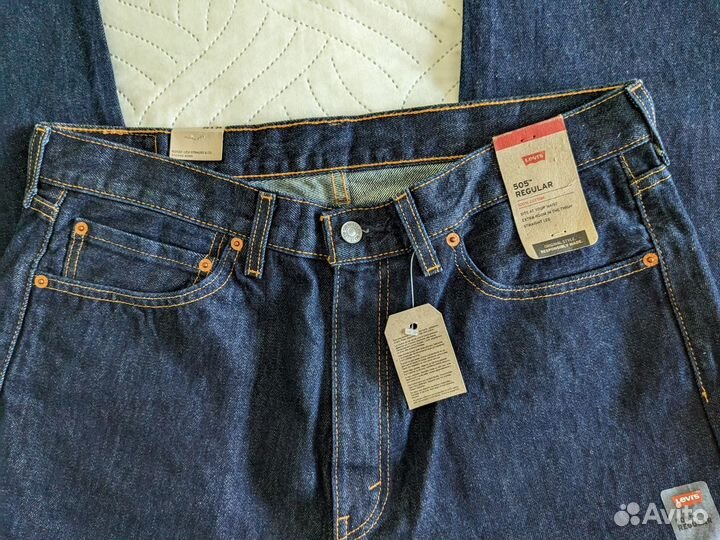 Мужские джинсы levis 505 36\34 Никарагуа оригинал