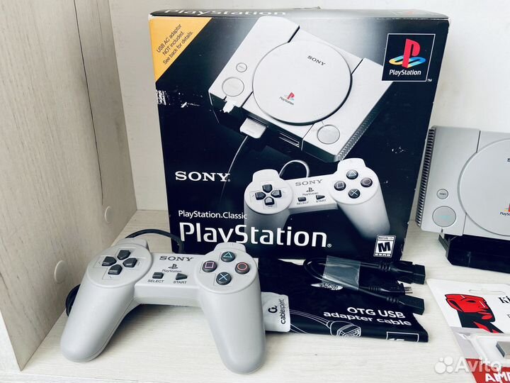 Sony PS Classic Прошитая Eris С 5000+ Ретро Играми