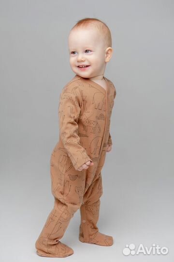 Комбинезон детский Crockid К 6259 звери на п (86)