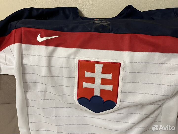 Хоккейный свитер сборной Словакии nike