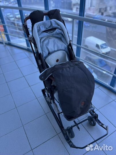 Детские санки коляска