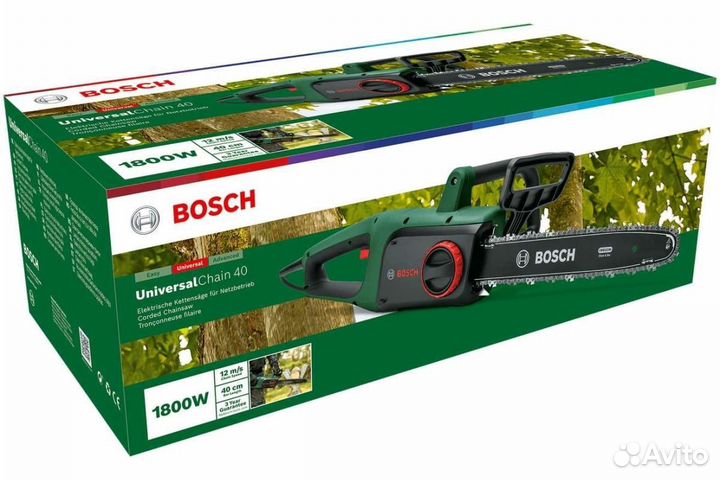 Цепная электрическая пила Bosch universalchain 40