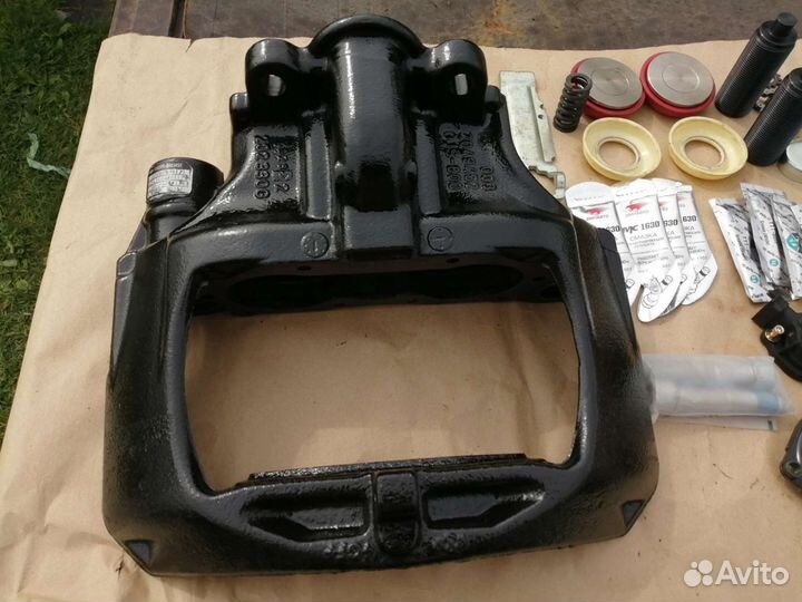 Тормозной суппорт мерседес актрос. Ремонт