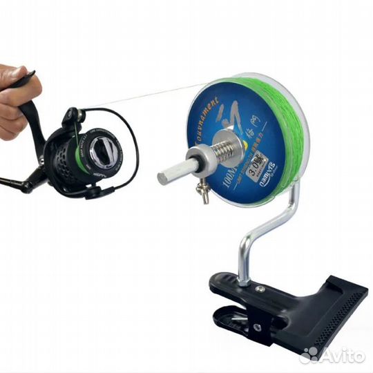 Устройство для намотки лески, плетёнки на катушку